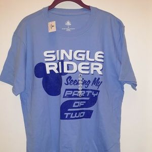 disney single rider shirt